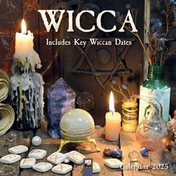 Flame Tree Publishing Wicca Wall Calendar 2025 Art Calendar