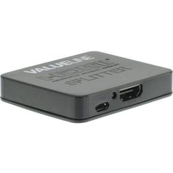 Luxorparts Aktiv HDMI-splitter 2-veis