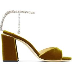 Jimmy Choo Saeda 85 - Citrine/Crystal