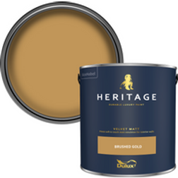 Dulux Heritage Matt Emulsion Wall Paint Yellow 2.5L
