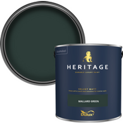 Dulux Heritage Matt Mallard Wall Paint Green 2.5L