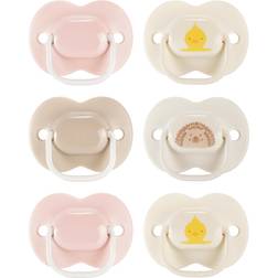 Tommee Tippee Anytime Newborn Pacifier, 0-6 Months, 6 Pack of Symmetrical, BPA Free Pacifiers