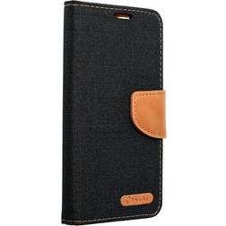 A-One Brand Galaxy S23 FE Plånboksfodral Canvas Svart