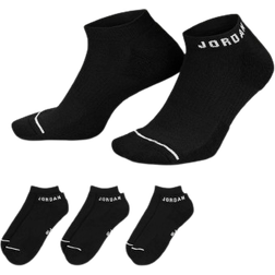 Nike Jordan Everyday No Show Socks 3-pack - Black/White