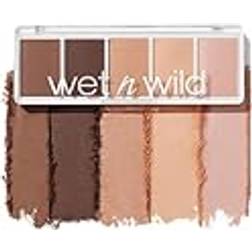 Wet N Wild Color Icon 5-Pan Palette, Ögonskuggspalett med 5 Rikligt Pigmenterade Nyanser för Vardags Sminkning, Långvarig och Formel som Är Lätt att Blanda, Whip