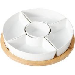Dorre Samara Bowl Set 6 Dele Natur Serveringsskål 6stk