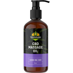 Terravibe CBD Massage Oil 1000mg 227g