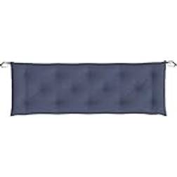 vidaXL Hynder Til 150x50x7 cm Oxfordstof Marineblå Havebænk