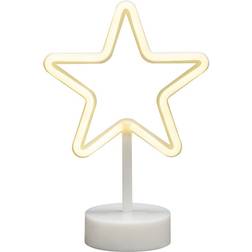 Konstsmide Star with Ropelight White Bordslampa 28.5cm