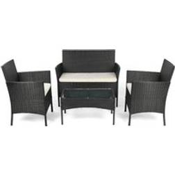 Leaper 4PCS Garden Outdoor Lounge Set
