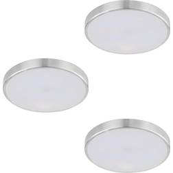 Eglo Tarout Brushed Steel Takplafond ∅ 6cm 3st