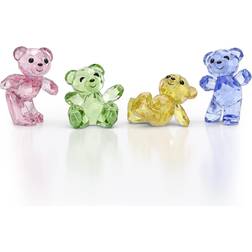 Swarovski Kris Bear 30th Anniversary Multicoloured Dekofigur 10cm 4Stk.