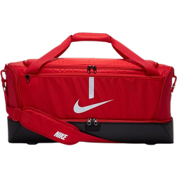 Nike Academy Team Football Hardcase Duffel Bag - University Red/Black/White