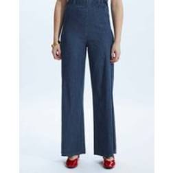 James Lakeland Denim Wide Legged Jeans Light Blue