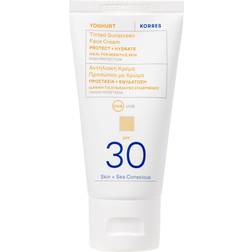 Korres Yoghurt Tinted Sunscreen Face Cream SPF30 50ml