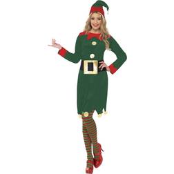 Smiffys Elf verkleedkleding vrouw Maatkeuze: Maat