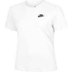 NIKE Sportswear Club Essentials T-shirt - White/Black