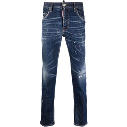 DSquared2 Dark Techno Surf Skater Jeans - Blue