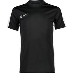 NIKE Kid's Dri-FIT Academy23 Football Top - Black/White/White (DX5482-010)