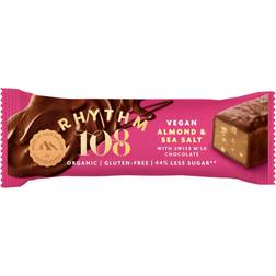 Rhythm 108 Vegan Almond & Sea Salt with Swiss M'lk Chocolate 33g