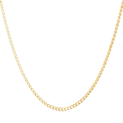 T.H.Baker Flat Curb Chain - Gold