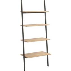 vidaXL 336373 Light Brown/Black Step Shelf 150.5cm