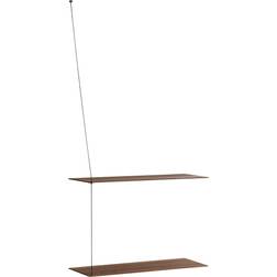 Woud Stedge Smoked Oak Væghylde 60cm