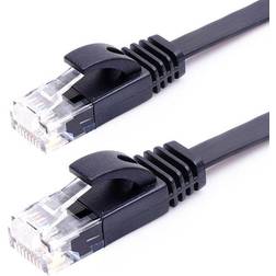 Nordic TP6F-11 Cat6 U/UTP 250MHz 10Gbps RJ45 - RJ45 Flat M-M 1.5m