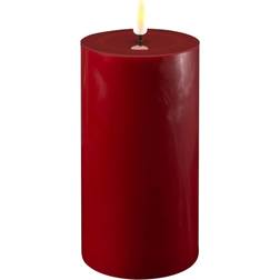 Deluxe Homeart Flameless Bordeaux Red LED Candle 5.9"