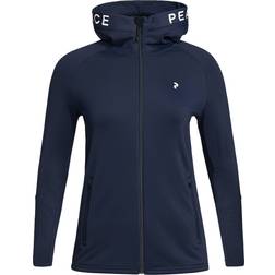 Peak Performance Rider Zip Hood Women - Blue Shadow