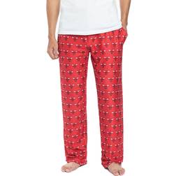 Concepts Sport Chicago Bulls Red Allover Logo Print Gauge Sleep Pants