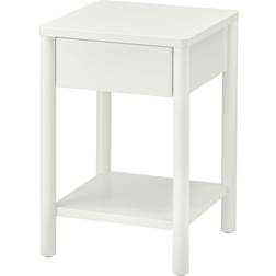 IKEA TONSTAD Off White Sängbord 40x40cm