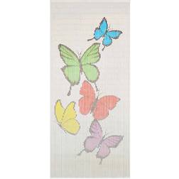 vidaXL Dörrdraperi i Bambu 90x200 cm