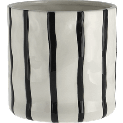 Scandi Living Thrive flowerpot White-black ∅16cm