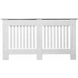 Jack Stonehouse Vertical Grill White Painted Radiator Cover