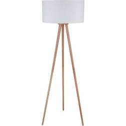 Lindby Charlia White/Wood Golvlampa 150cm
