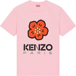 Kenzo Boke Flower Loose Fit T-shirt - Faded Pink