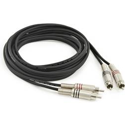 Gear4music RCA Phono RCA Phono Pro Cable, 3m