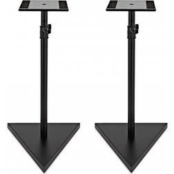 Gear4music Studio Monitor Speaker Stands, Pair
