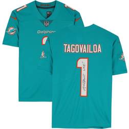 Fanatics Authentic Tua Tagovailoa Aqua Miami Dolphins Autographed Elite Jersey