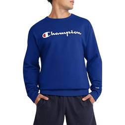 Champion Powerblend Classic Script Crewneck Sweatshirt - Surf The Web