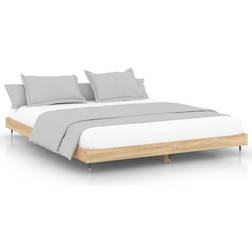 vidaXL Sonoma Sengeramme 123x203cm