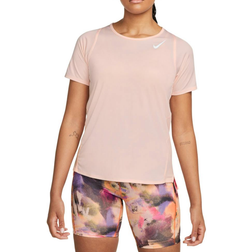 NIKE Dri-Fit Race Short-Sleeve Running T-shirt Women - Pink