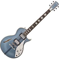 Hartwood Hartwood Speedway Electric Guitar, Blue Suede