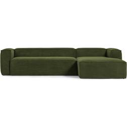Kave Home BLOK 3 Green/Velvet Soffa 330cm 4-sits