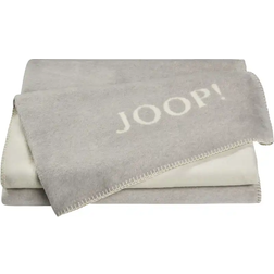 Joop! Uni Double Face Grey Blankets Grey (200x150cm)