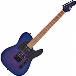 Gear4music Knoxville Select Modern Electric Guitar, Space Burst