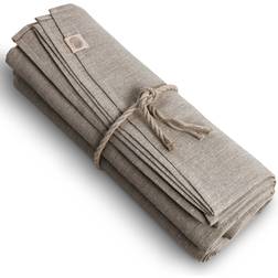Lovely Linen Classic Round Bordsduk Natur (200x200cm)