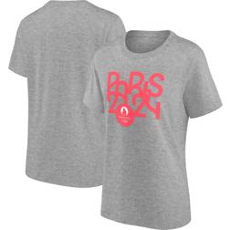 Olympics Paris 2024 City Graphic T-Shirt - Grey - Womens