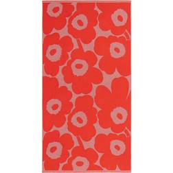 Marimekko Unikko Badehåndkle Blå, Oransje (180x96.5cm)